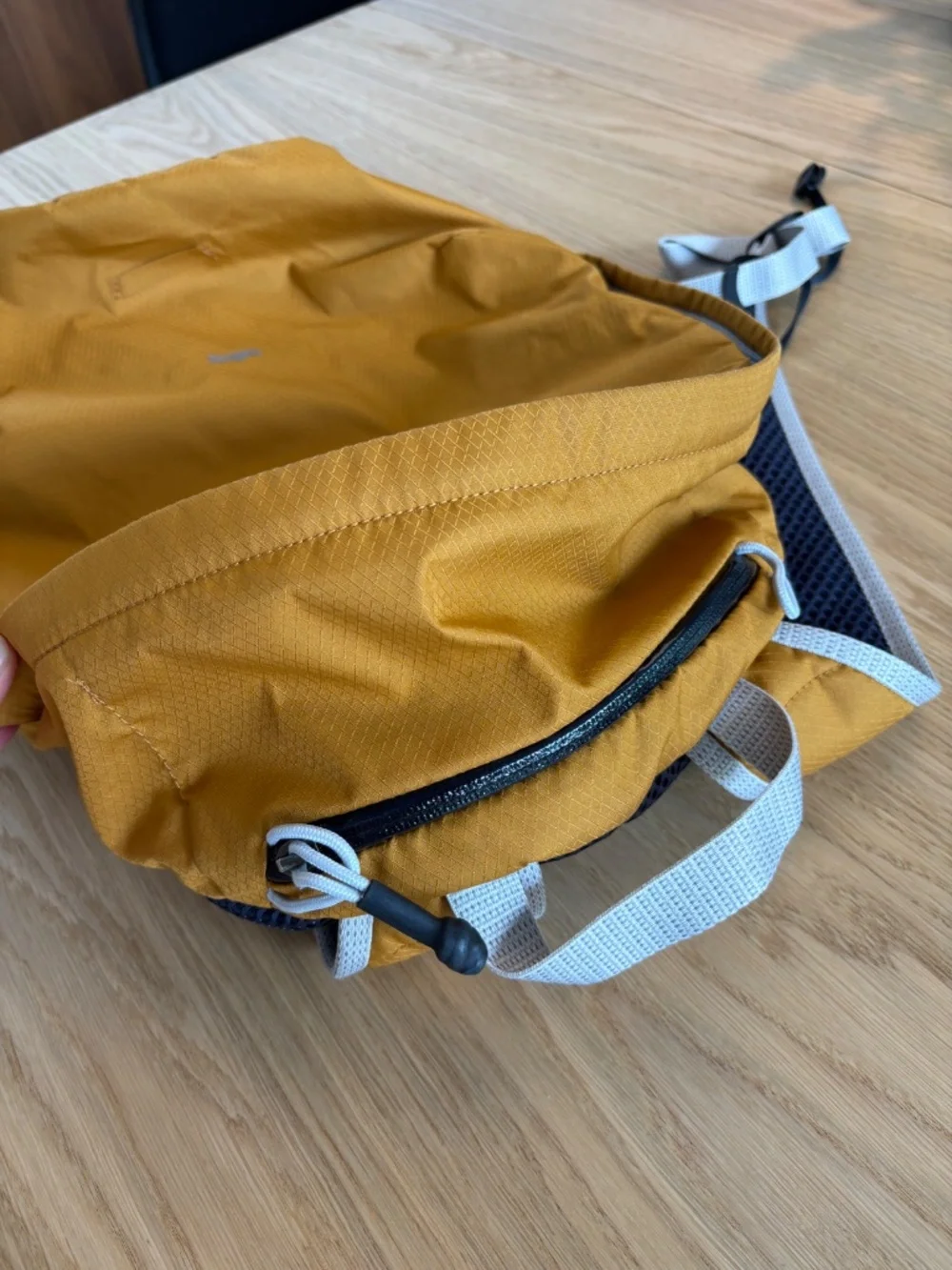 Bellroy Lite Daypack 20L Backpack in discontinued Mustard/Orange colorway